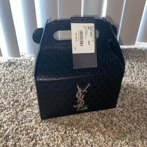 Saint Laurent TAKE-AWAY BOX IN LEATHER
